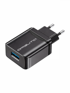 Зарядка для телефона, зарядное устройство с USB 20W адаптер QC 3.0 Орбита OT-APU30 Черный